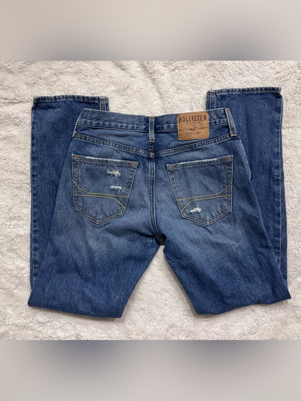 Hollister slim straight distressed jeans 30x30 - Picture 4 of 4
